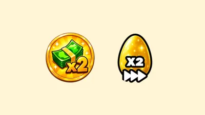 All Steal An Egg Game Passes: 2x Money & 2x Growth Speed (Robux)